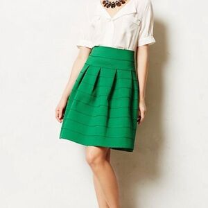 Green Anthropologie Skirt